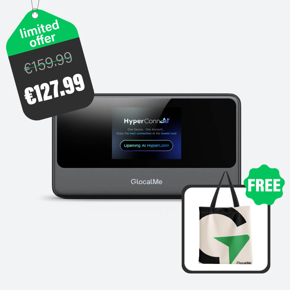 MeowGo G40 Pro - HyperConn™ & Wi-Fi 5 Technology Mobile WiFi
