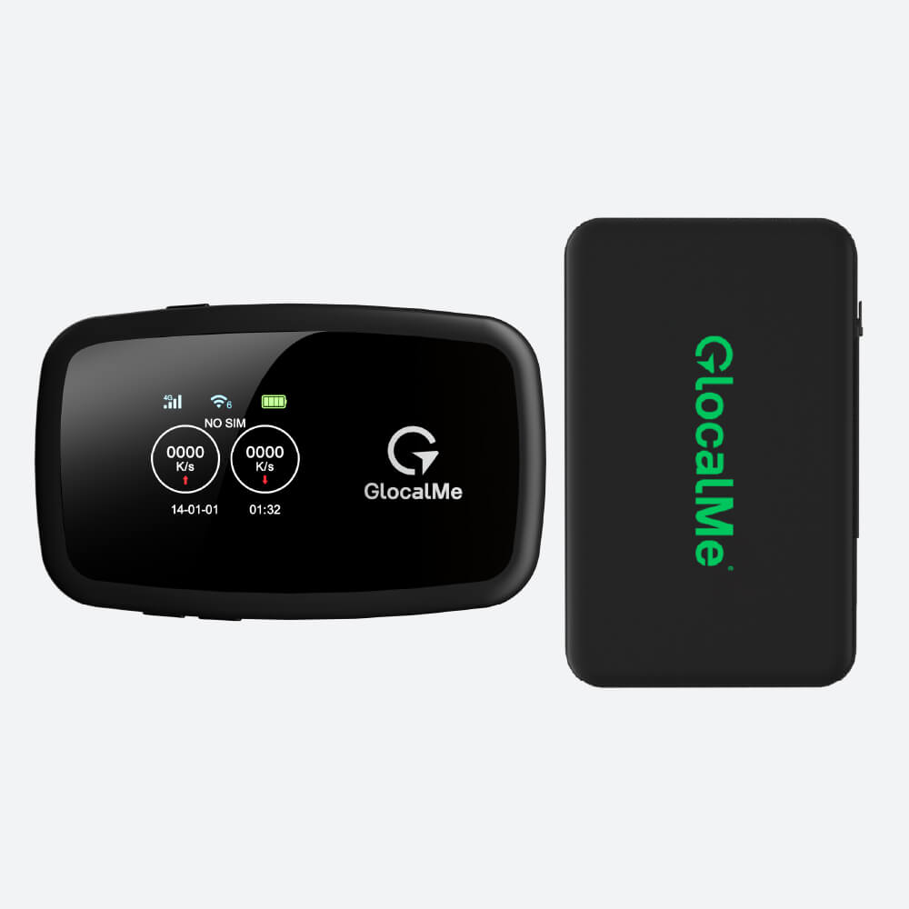 C4 - Portable WiFi Hotspot with GlocalMe SIM Card
