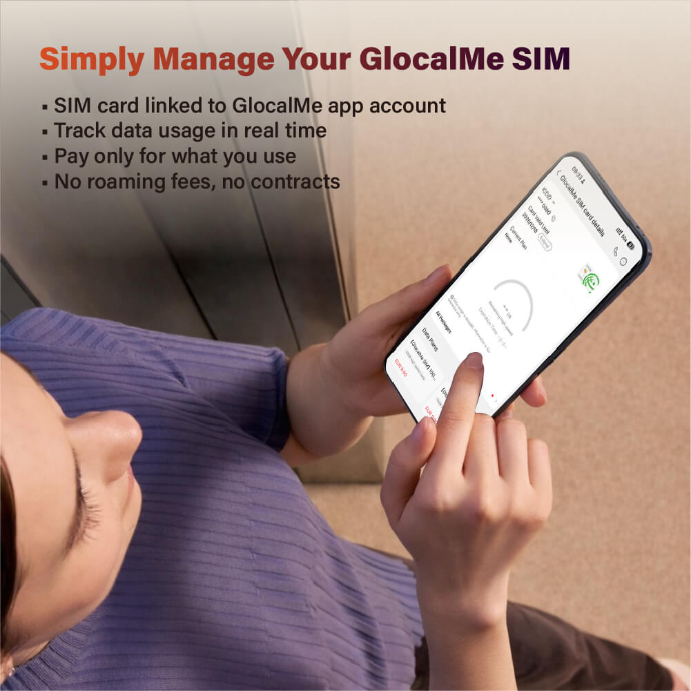 C4 - Portable WiFi Hotspot with GlocalMe SIM Card