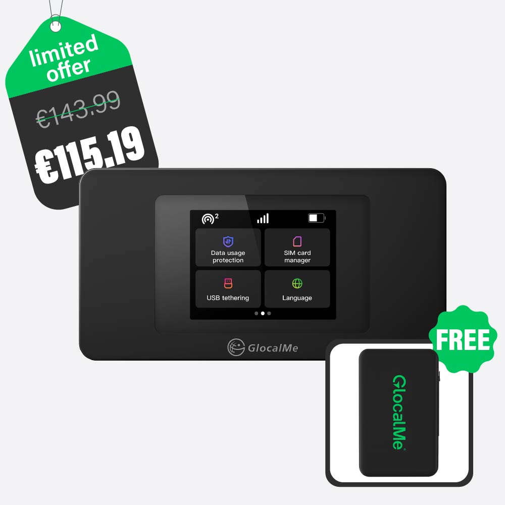 DuoTurbo - Twin Chips Stable Mobile WiFi