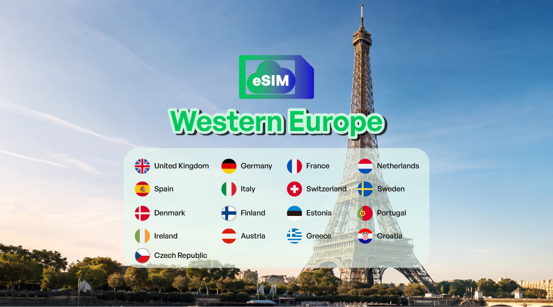 eSIM - Western Europe