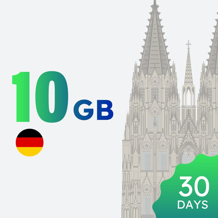 10GB 30-Tage Deutschland Datenpaket