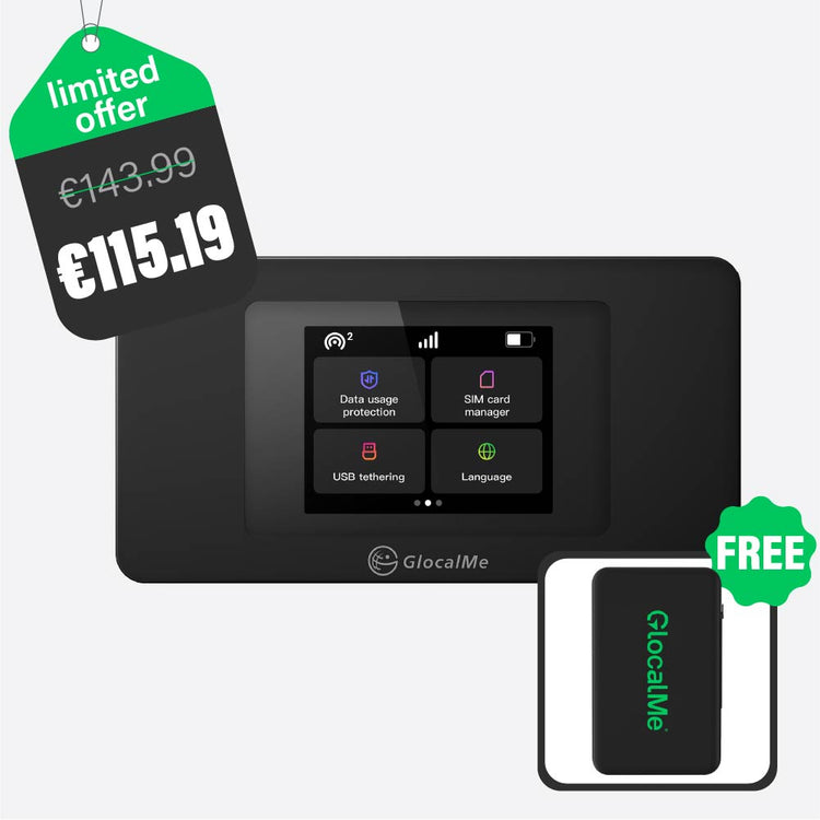 GlocalMe Mobile WiFi Hotspot