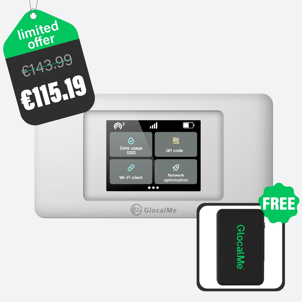 GlocalMe Mobile WiFi Hotspot