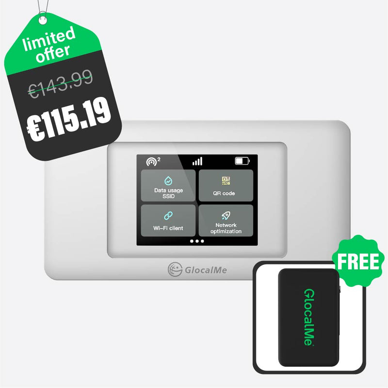 GlocalMe Mobile WiFi Hotspot